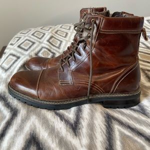 Crevo Men’s Dress Boot ~ Chestnut Brown